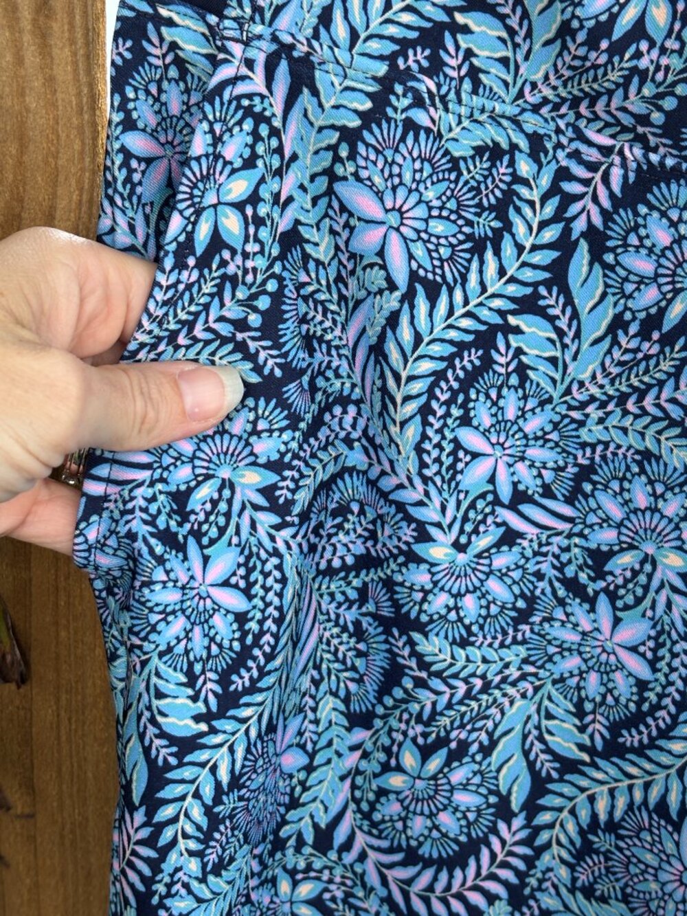 Tommy Bahama Everyday Active Pants Women’s S Multicolored Floral Paisley Stretch - Picture 6 of 12